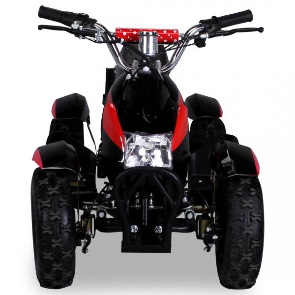 Mini Elektro Kinder ATV Cobra 800 Watt Pocket Quad Schwarz/Rot - Elektro Auto Elektroauto Kinderauto